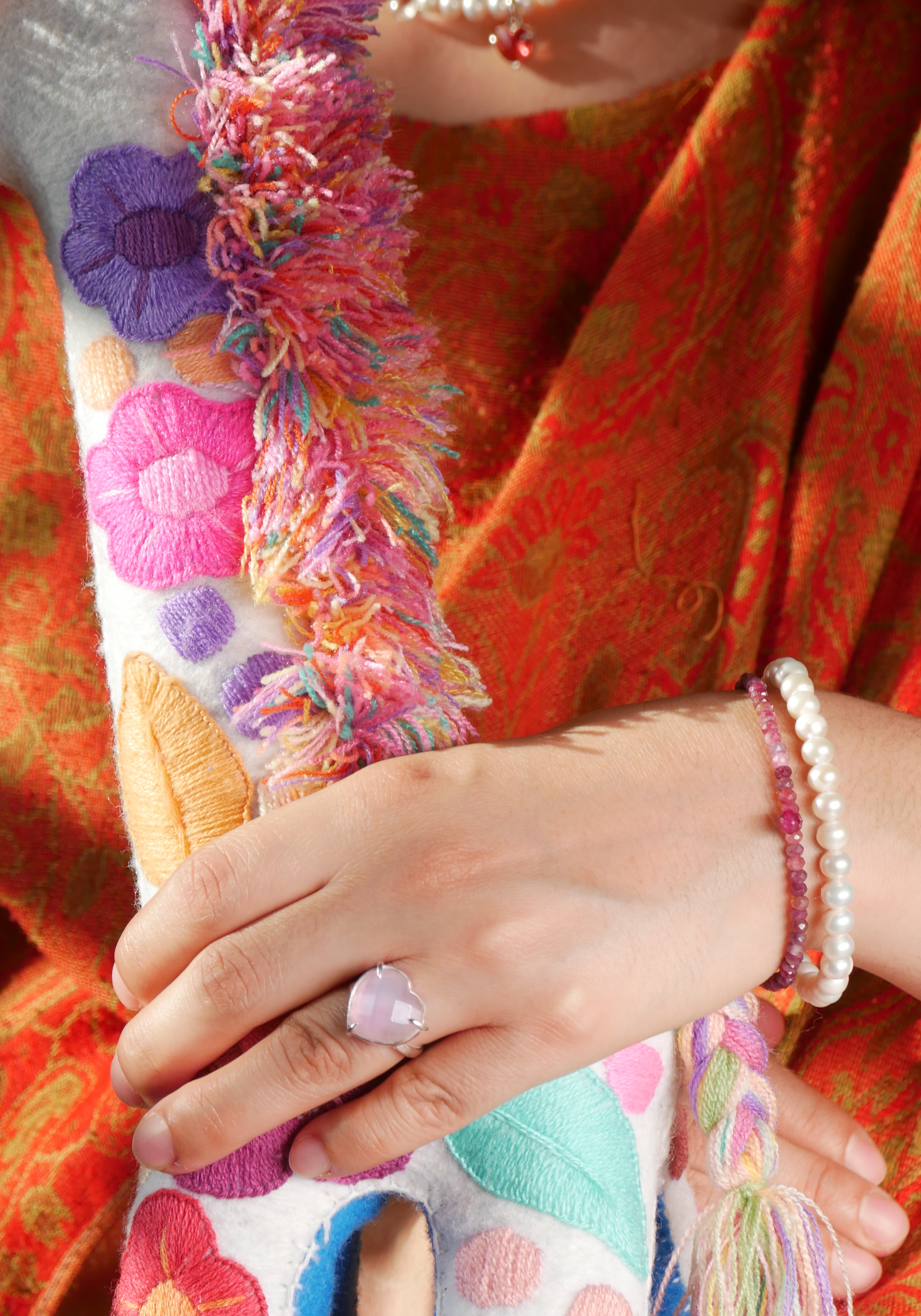 Anillo Corazón de Mamá