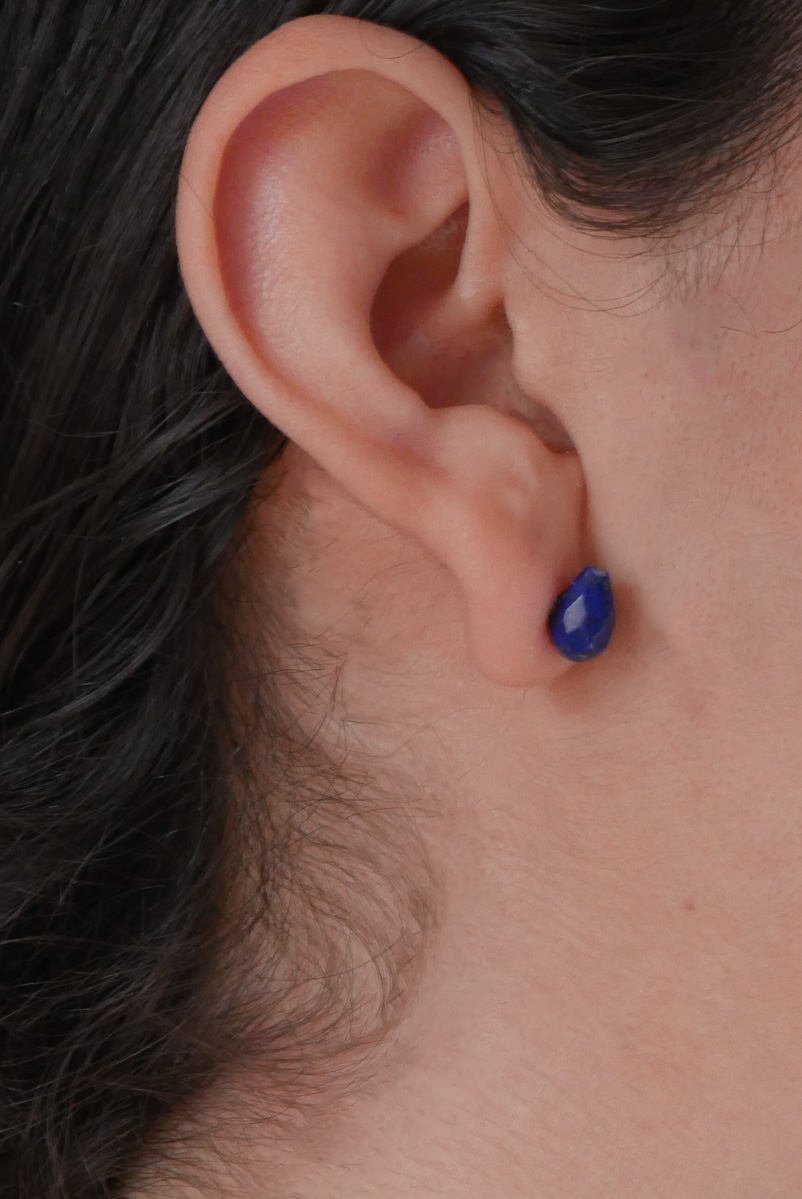 Aretes Amor Azul